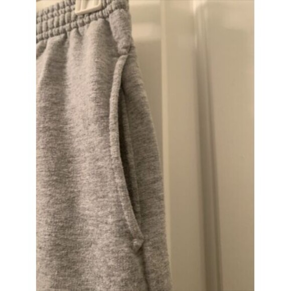 Hanes Boys Jogger Pants Elastic Waist Pockets Size L 10-12 Gray - Picture 9 of 12